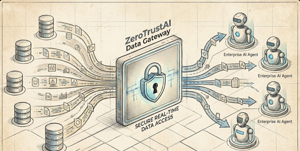Enable AI agents to access enterprise data securely with zero trust architecture. Built by enterprise infrastructure experts for Fortune 500 companies.